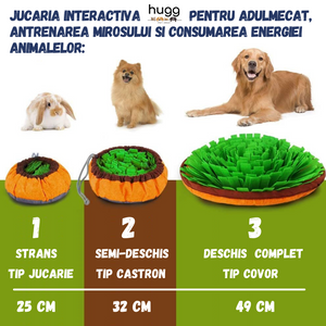 Jucarie pentru Adulmecat Interactiva Snuffle HUGG® pentru Animale de Companie