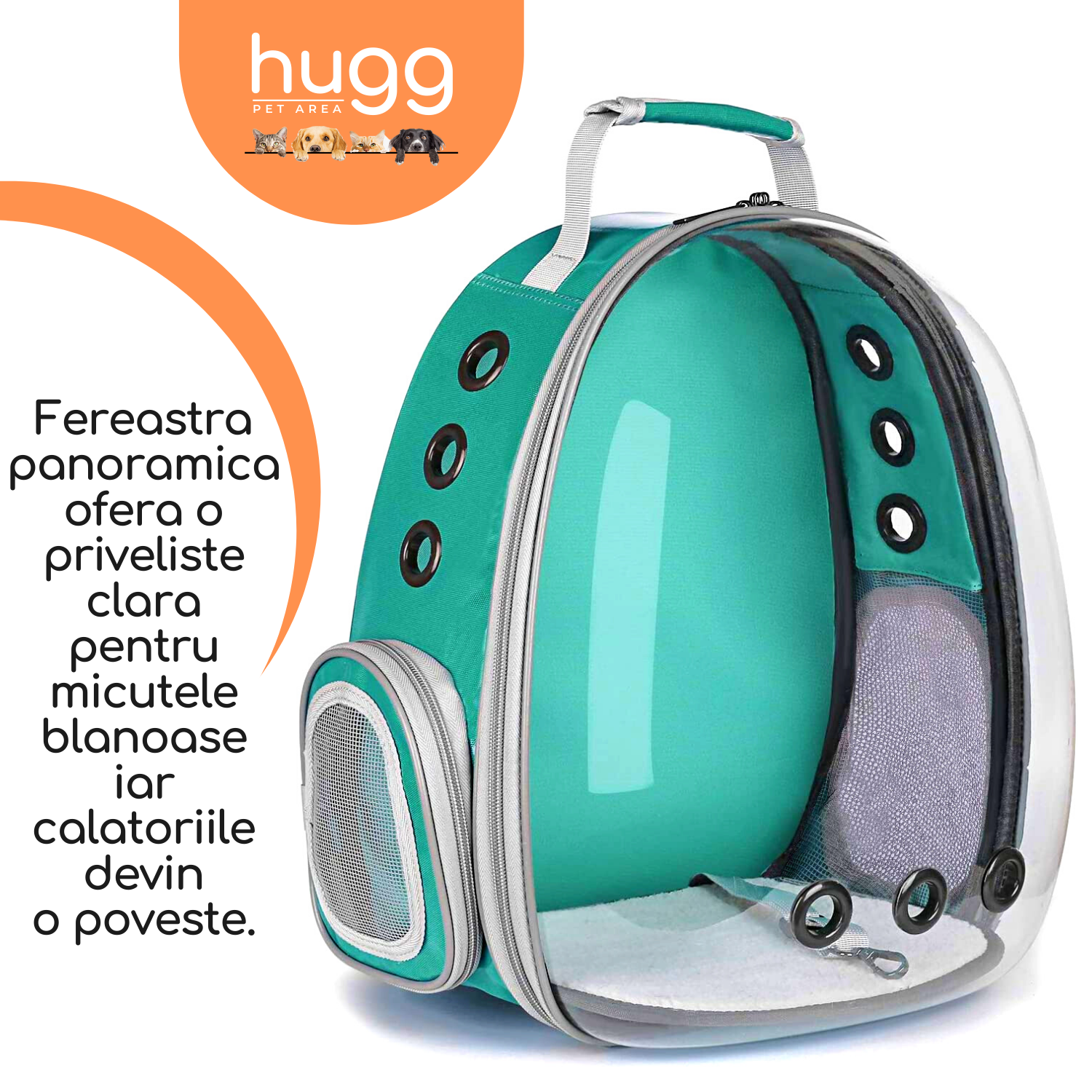 Rucsac Greeny, Tip Panoramic, Hugg®