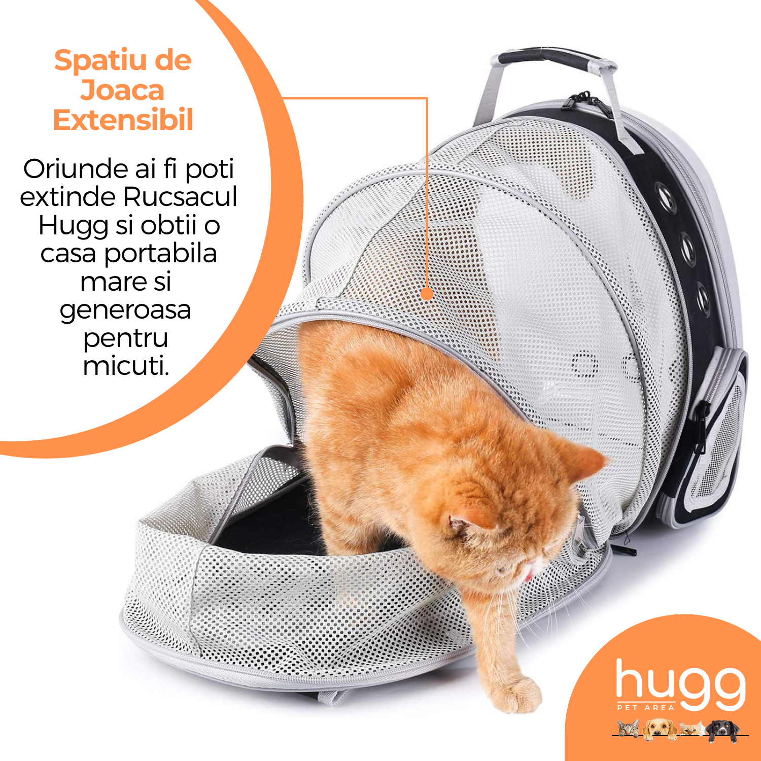 Rucsac HUGG® La Rosa, Tip Panoramic, Hugg